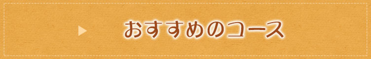 おすすめのコース